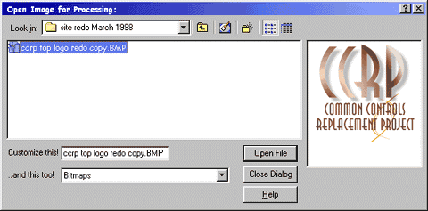 CCRP Extended FileDialog Control (27850 bytes)