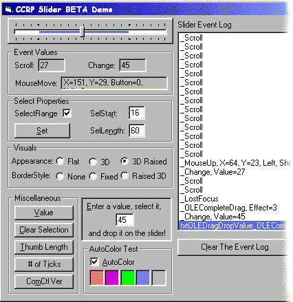 CCRP Slider Control Demo (5169 bytes)